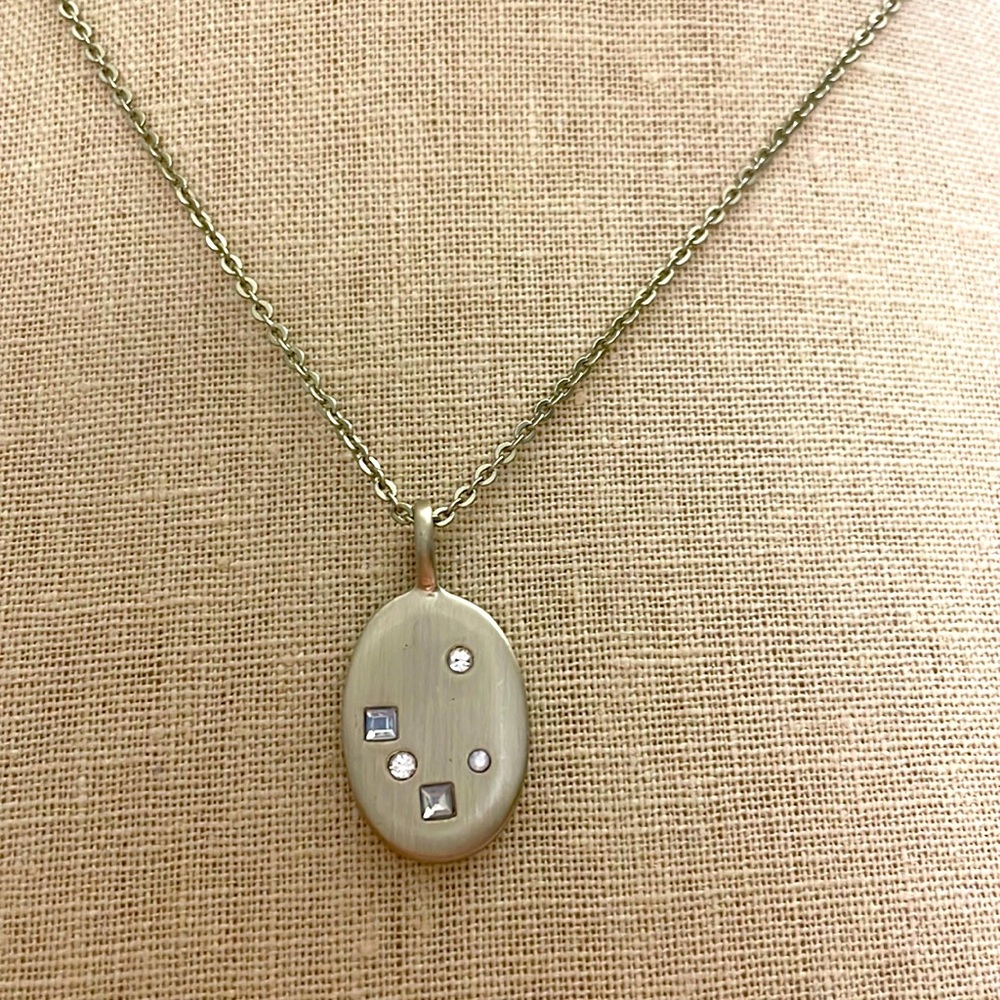LOFT Coin Pendant Necklace